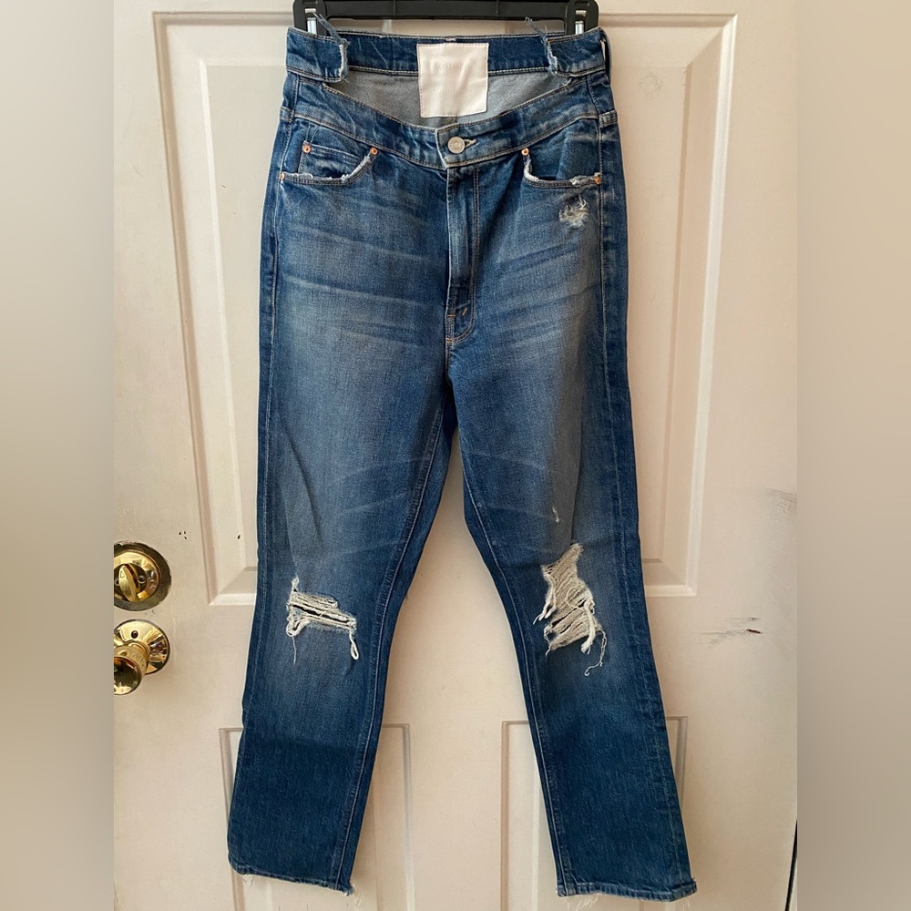 Mother Denim Jeans. The Dazzler Shift. Size 26.